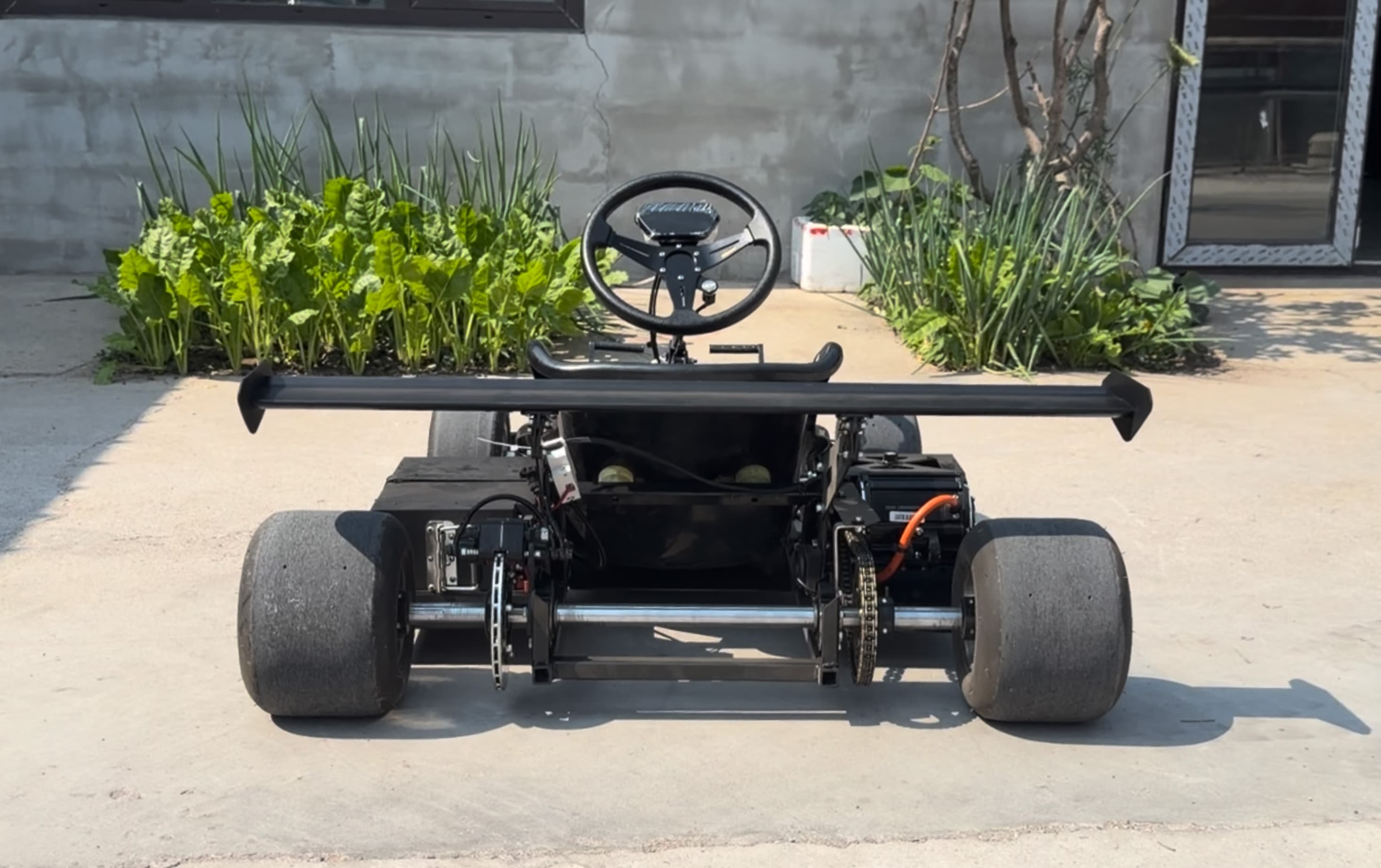 KARTWERK One – Heckansicht Prototyp